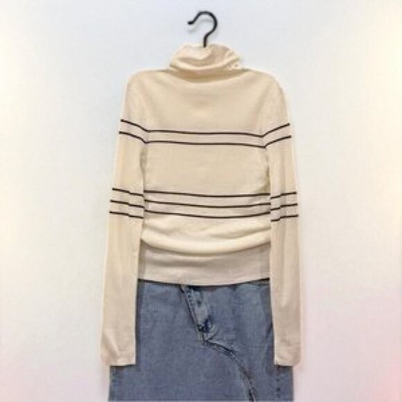 NWT J.ING Jing White Lightweight Wool Blend Sweater Top - Picture 7 of 10